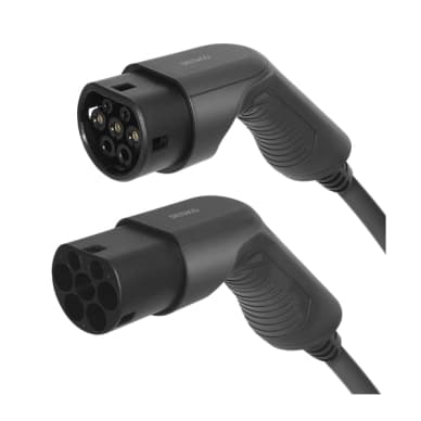 DELTACO Latauskaapeli tyyppi 2-tyyppi 2, 3-vaihesähkö, 16A, 5 metriä EV-3215 Vastaa: N/A