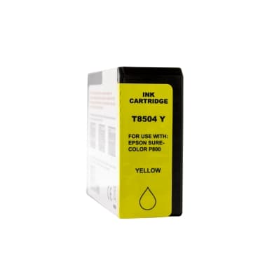 WL Mustepatruuna, korvaa Epson T8504, keltainen, 84 ml 0T8504 Vastaa: T8504