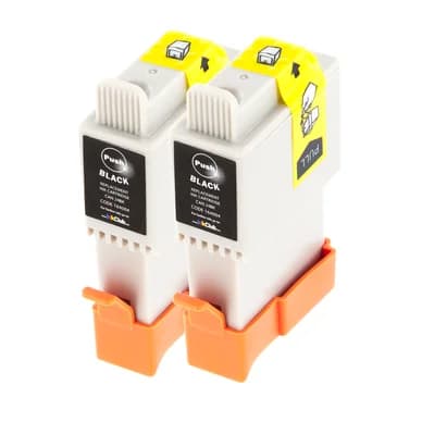 inkClub Mustepatruuna musta 9.5ml, 2-pakkaus KCB226-2 Vastaa: BCI-24BK – inkClub