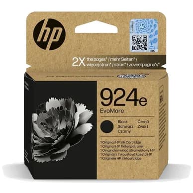 HP HP 924E (XL) Mustepatruuna Musta 4K0V0NE Vastaa: N/A