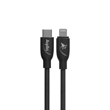 Aqiila Aqiila Cablebird CB21 USB-C - Lighting 30W punottu 1m musta 406010 Vastaa: N/A