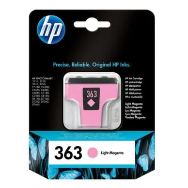 HP HP 363 Mustepatruuna vaalea magenta, 240 sivua C8775 Vastaa: C8775 – HP