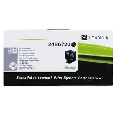 Lexmark Lexmark 24B6720 Värikasetti musta 24B6720 Vastaa: N/A