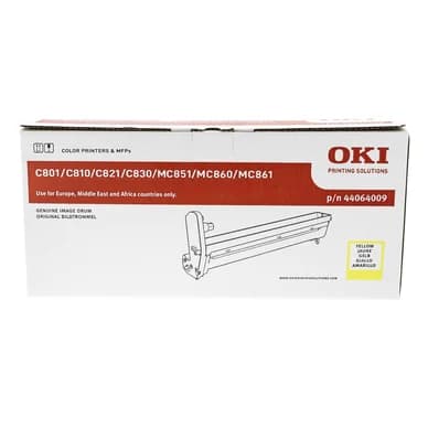 OKI Rumpu värijauheen siirtoon keltainen 20.000 sivua 44064009 Vastaa: N/A – OKI