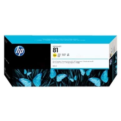 HP HP 81 Mustepatruuna Keltainen C4933A Vastaa: N/A – HP