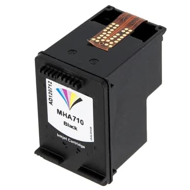 inkClub Mustepatruuna, korvaa HP 901XL, musta, 700 sivua MHA710 Vastaa: CC654AE