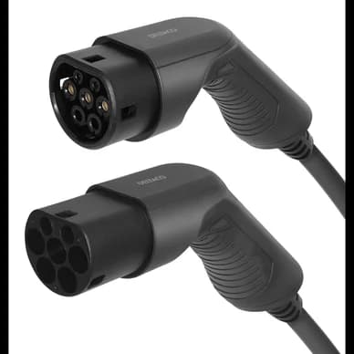 DELTACO Latauskaapeli tyyppi 2-tyyppi 2, 3-vaihesähkö, 16A, 10 m EV-32110 Vastaa: N/A – Deltaco