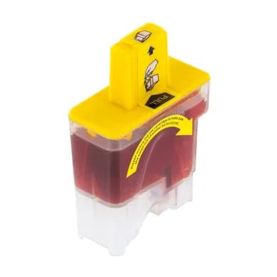 inkClub Mustepatruuna keltainen, 16,6 ml KBA029 Vastaa: LC900Y – inkClub