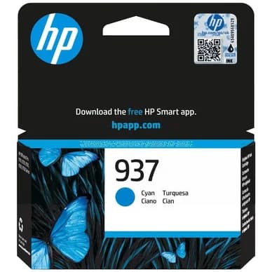 HP HP 937 Mustepatruuna cyan 4S6W2NE Vastaa: N/A