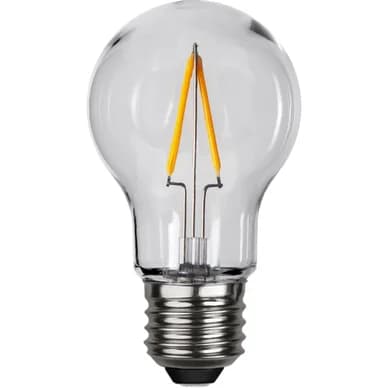 Star Trading LED-lamppu E27 A60 1W 2200K 80lm PC Cover Filament 359-38 Vastaa: N/A