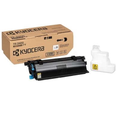 Kyocera Värikasetti musta, 12.500 sivua TK-3400 Vastaa: N/A