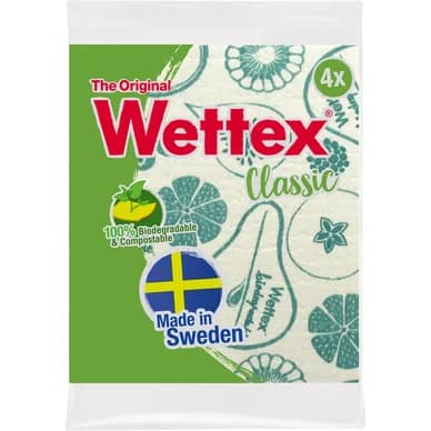 Vileda Wettex Classic valkoinen tiskiliina 4 kpl 7391704800151 Vastaa: N/A