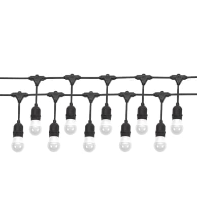 Spectrum LED Garland 10m valojohto 10xE27 lamput IP44 WOJ14342 Vastaa: N/A – Spectrum LED