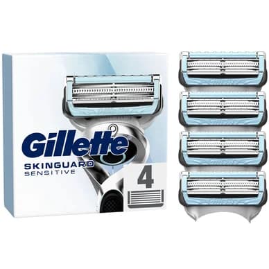 Gillette Gillette Skinguard Sensitive partaterät 4 kpl 7702018487639 Vastaa: N/A