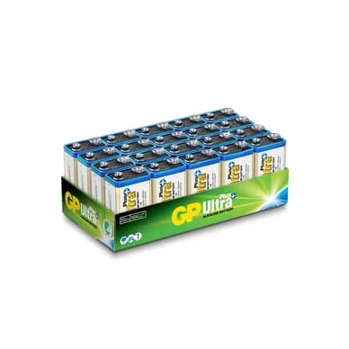 GP BATTERIES GP Ultra Plus 9V 20-kpl 151385 Vastaa: N/A – GP BATTERIES