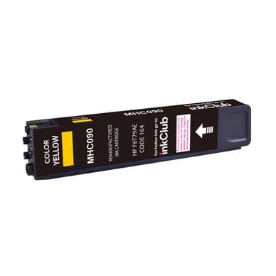 inkClub Mustepatruuna, korvaa HP 913A, keltainen, 3.000 sivua MHC090 Vastaa: N/A