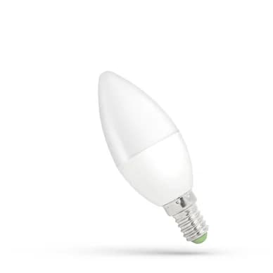 Spectrum LED LED-lamppu Kruunukynttilä E14 6W/830 520lm 230V Opaali WOJ13026 Vastaa: N/A – Spectrum LED