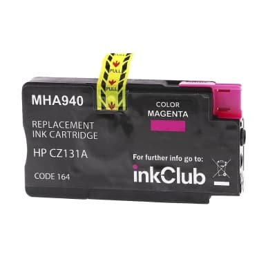 inkClub Mustepatruuna, korvaa HP 711, magenta, 26 ml MHA940 Vastaa: CZ131A