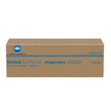 Konica Minolta Konica Minolta TN-212 Y Värikasetti keltainen A00W172 Vastaa: N/A