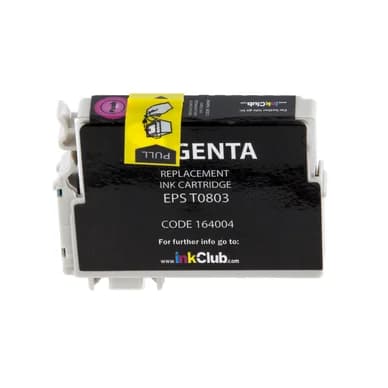 inkClub Mustepatruuna magenta, 11,4 ml KED072 Vastaa: T0803 – inkClub