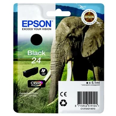Epson Epson 24 Mustepatruuna musta T2421 Vastaa: N/A