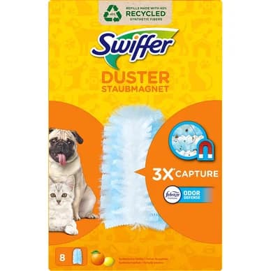 Swiffer Swiffer Duster Pet Puhdistusliinat täyttöpakkaus 8 kpl 8700216005104 Vastaa: N/A – Swiffer