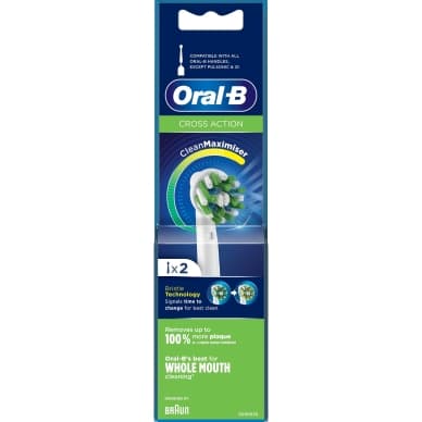 Oral-B Oral-B Refiller Cross Action 2-pakkaus 4210201316817 Vastaa: N/A – Oral-b