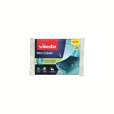 Vileda Vileda Pro Clean Scourer 2-pack 179254 Vastaa: N/A