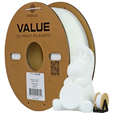 Prima PrimaValue ABS - 1,75mm -1kg - Valkoinen 7340002119434 Vastaa: N/A