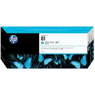 HP HP 81 Mustepatruuna vaalea cyan C4934A Vastaa: N/A