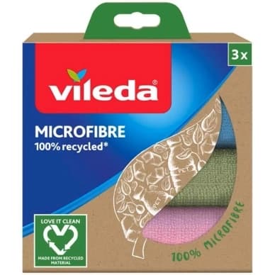 Vileda Vileda mikrokuituliina 100% kierrätetty 3-pakkaus 4023103228634 Vastaa: N/A