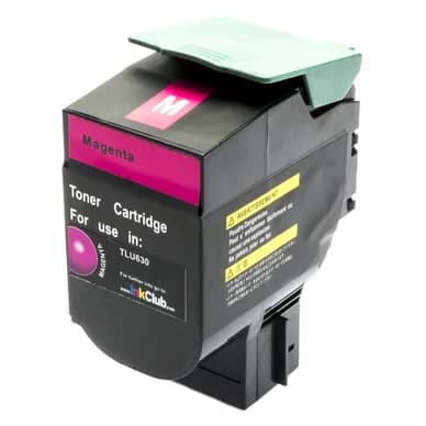 inkClub Värikasetti, korvaa Lexmark C540H1MG, magenta, 2.000 sivua TLU630 Vastaa: C540H1MG