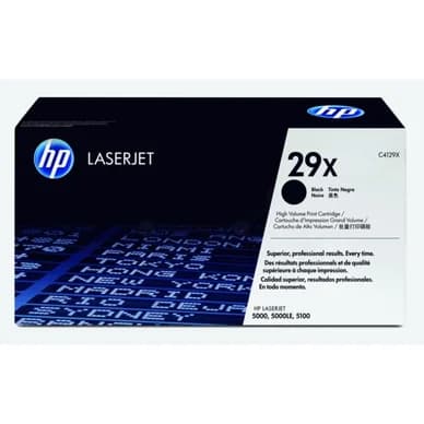 HP HP 29X Värikasetti musta C4129X Vastaa: N/A