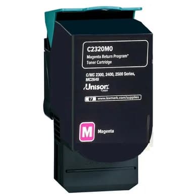 Lexmark Lexmark C232HM0 Värikasetti magenta 2.300 sivua C232HM0 Vastaa: N/A