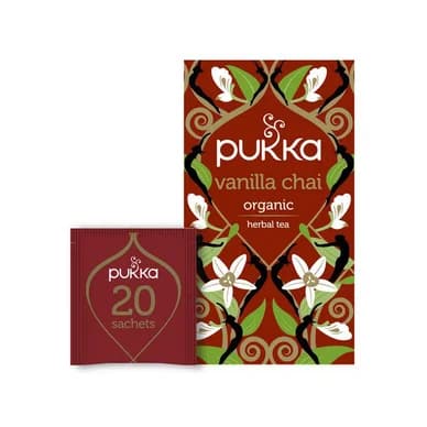 Pukka Pukka Vanilla Chai teepussit 20-pakkaus 850835000726 Vastaa: N/A