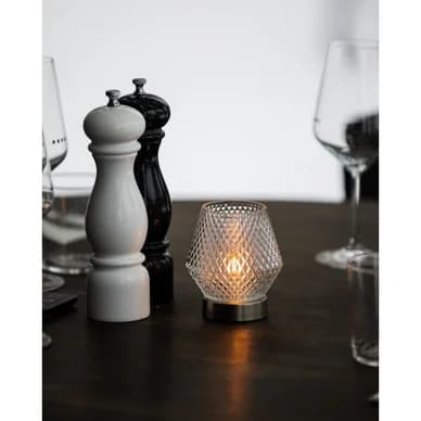 Konstsmide Lantern LED Kirkas Lasi sis. paristo IP20 1804-100 Vastaa: N/A