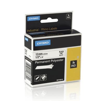 Other  Nauha Rhino pys. polyesteri 12 mm musta valkoisella 71701184832 Vastaa: N/A