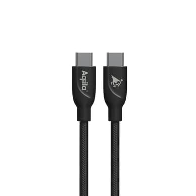 Aqiila Aqiila Cablebird CB13 USB-C to C 240W punottu 3m musta 406013 Vastaa: N/A