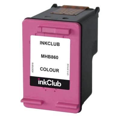 inkClub Mustepatruuna, korvaa HP 302, 3-väri, 165 sivua MHB860-V2 Vastaa: F6U65AE