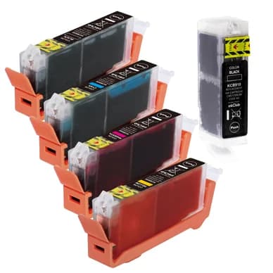 inkClub Multipakkaus mustekasetit - Korvaa Canon PGI-570/CLI-571 XL KCB9-5 Vastaa: 0372C004 – inkClub