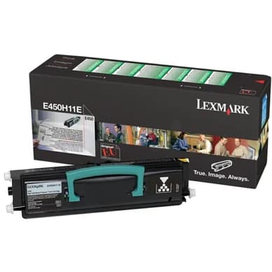 Lexmark Värikasetti musta 11.000 sivua return, High Yield E450H11E Vastaa: N/A