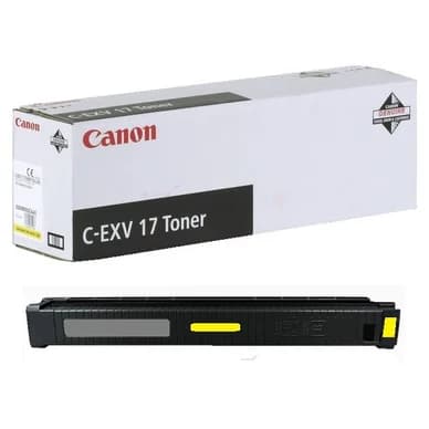 Canon Canon C-EXV 17 Värikasetti keltainen 0259B002 Vastaa: N/A – Canon
