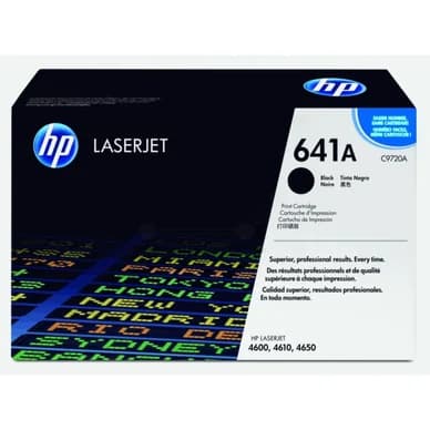 HP HP 641A Värikasetti musta C9720A Vastaa: N/A – HP