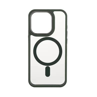 Onsala Bumper-suojakuori MagSeries vihreä/kirkas iPhone 15 Pro 588639 Vastaa: N/A