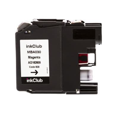 inkClub Mustepatruuna magenta, korvaa Brother LC223M MBA030 Vastaa: LC223M