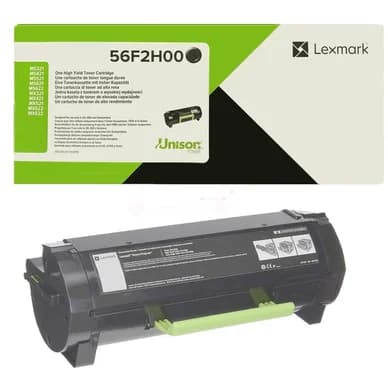 Lexmark MS321dn/MS421d musta ReturnProgram Toner 15k 56F2H00 Vastaa: N/A