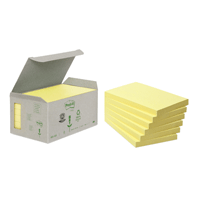 Post-it Post-it 100 % kierrätetty 127x76 mm, 6 kpl 655-1B Vastaa: N/A – Post-it
