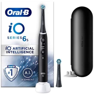 Oral-B Oral-B iO6s Series 6s Sähköhammasharja Black Lava 4210201409137 Vastaa: N/A