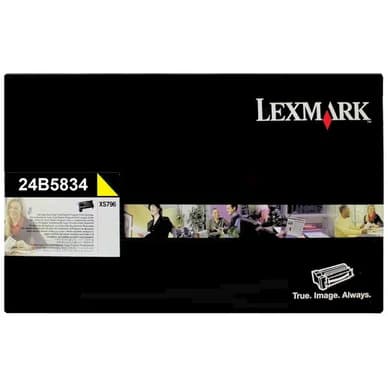 Lexmark Värikasetti keltainen, 18.000 sivua 24B5834 Vastaa: N/A