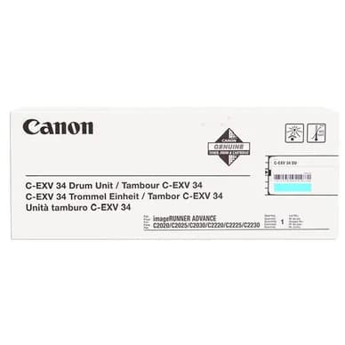 Canon Canon C-EXV 34 Rumpu värijauheen siirtoon Cyan 3787B003 Vastaa: N/A